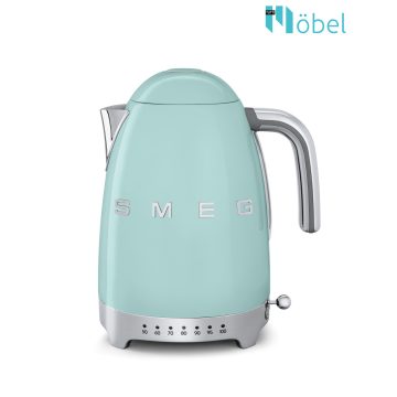  SMEG retro vízforraló, állítható hőm.,3D logó, világoszöld