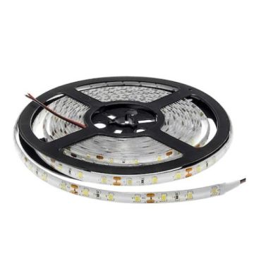  LED szalag (SMD 3528) - 60 LED/m, 5 Lum/LED, zselés méretre vágva