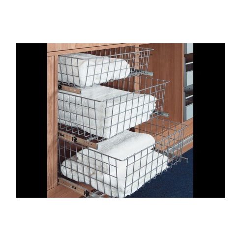 Gardrób kosarak, görgős fióksínnel (MD 50 h100)  