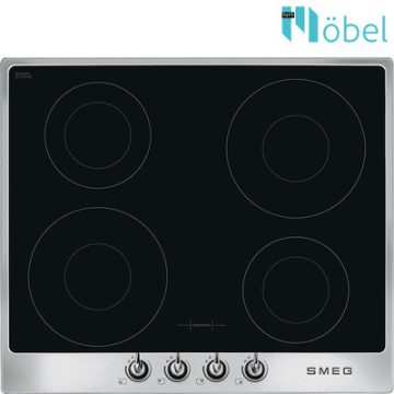   SMEG indukciós főzőlap, 60 cm, 4 booster főzőzóna, Victoria design, inox