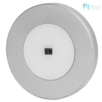 SLL02 LED lámpa,kerek, IR kapcsolóval, 3W