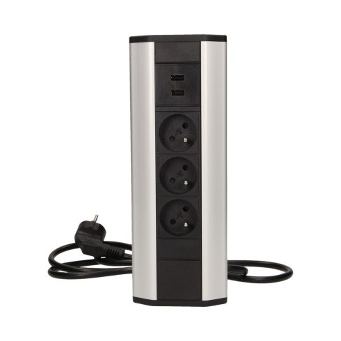 Sarokba építhető konnektor