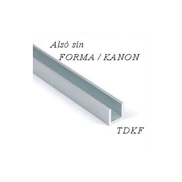 Alsó sín KANON / FORMA