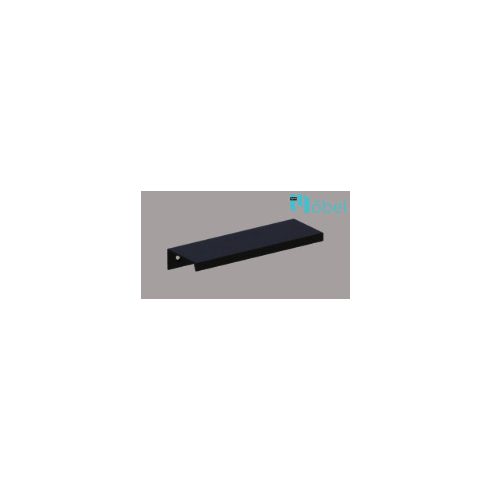 AL9 - MATT FEKETE 32/52 U alakú fogantyú hátulról csavarozható