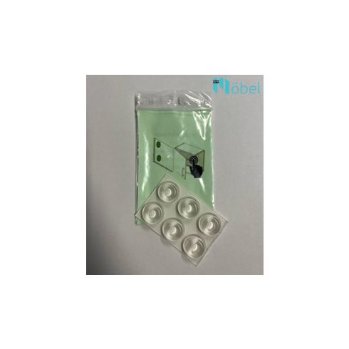 Ajtóütköző LIV3, D-22,3mm, H-10,1mm (6db / levél)