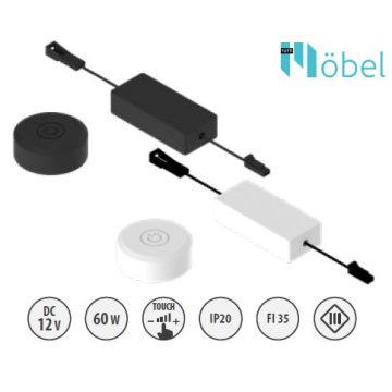 REJS Vezeték nélküli kapcsoló / dimmer fehér 60 W