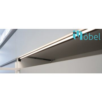   MAGNETA LED mágneses felszerelésű lámpa, vezetékkel, ajtónyitáshoz, fekete