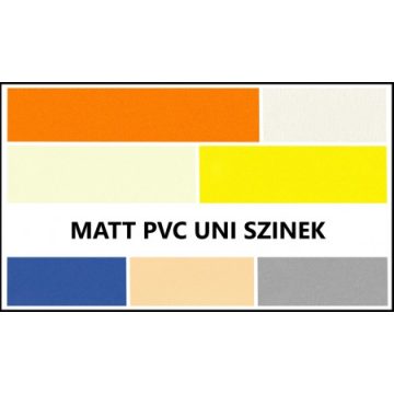 MATT PVC UNI SZINEK 