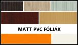 Matt PVC fóliák
