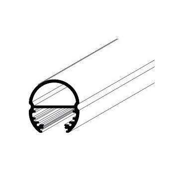 OVAL profil LED szalaghoz
