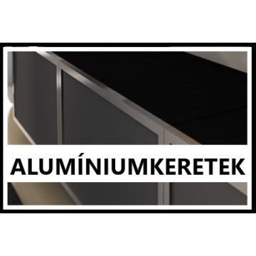 Alumíniumkeretes ajtófrontok